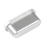 Power Button Outer For Google Pixel C Silver By - Maxbhi Com
