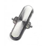 Volume Side Button Outer For Asus Zenfone 2 Laser Ze500kg Silver By - Maxbhi Com