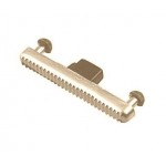 Power Button Outer For Alcatel 3x Gold By - Maxbhi Com