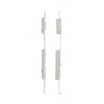 Power Button Outer For Samsung Galaxy Tab4 8 0 3g T331 White By - Maxbhi Com