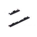 Volume Side Button Outer for HTC Desire 19 Plus Black - Plastic Key