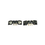 Volume Side Button Outer for Nokia N85 White - Plastic Key