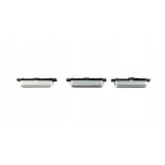 Volume Side Button Outer for Nokia X6 Black - Plastic Key