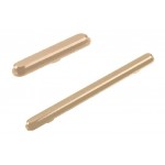 Volume Side Button Outer for Itel A44 Power White - Plastic Key