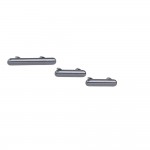 Volume Side Button Outer for Apple iPhone Xc Black - Plastic Key