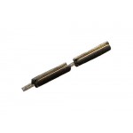 Volume Side Button Outer for LG Optimus 2X Black - Plastic Key