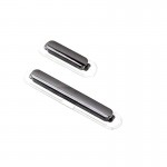 Volume Side Button Outer for Meizu M3 Black - Plastic Key