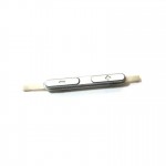 Volume Side Button Outer for Dell Venue 7 16GB 3G White - Plastic Key