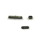 Volume Side Button Outer for Sony Ericsson W705 Silver - Plastic Key