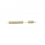 Volume Side Button Outer for BQ Aquaris U Black - Plastic Key