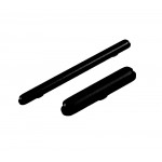 Volume Side Button Outer for Celkon Xion s CT695 Black - Plastic Key