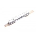 Volume Side Button Outer for Dell Venue 8 32GB 3G White - Plastic Key