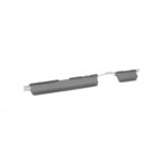 Volume Side Button Outer for BQ Aquaris E6 White - Plastic Key