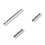 Volume Side Button Outer for Samsung Galaxy S8 Mini White - Plastic Key