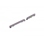 Volume Side Button Outer for Telenor Smart Max White - Plastic Key