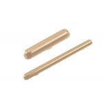Volume Side Button Outer for Gionee M7 Mini Gold - Plastic Key