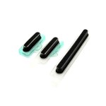 Volume Side Button Outer for Sony Ericsson Xperia Nozomi Silver - Plastic Key