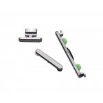 Volume Side Button Outer for Samsung Galaxy C9 White - Plastic Key