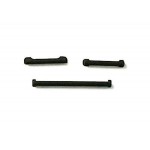 Volume Side Button Outer for HTC Windows Phone 8X CDMA Black - Plastic Key