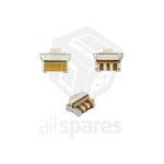 Volume Side Button Outer for Samsung C3752 DUOS White - Plastic Key