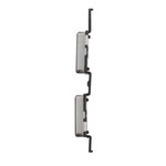 Volume Side Button Outer for Lava IvoryS 4G Black - Plastic Key