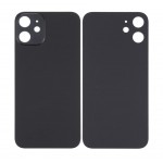 Back Panel Cover For Apple Iphone 12 Black - Maxbhi Com