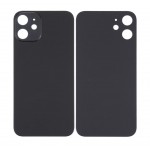 Back Panel Cover For Apple Iphone 12 Black - Maxbhi Com