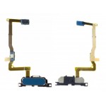 Home Button Complete For Samsung Galaxy Alpha S801 Blue By - Maxbhi Com