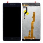 Lcd With Touch Screen For Itel A25 Blue By - Maxbhi Com