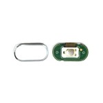 Home Button Outer For Meizu M5s White By - Maxbhi Com
