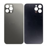 Back Panel Cover For Apple Iphone 12 Pro Black - Maxbhi Com