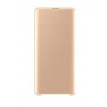 Flip Cover For Apple Iphone 12 Pro Gold By - Maxbhi Com