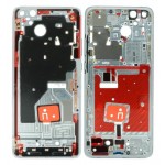 Lcd Frame Middle Chassis For Huawei P40 Pro Plus Black By - Maxbhi Com
