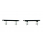 Volume Side Button Outer For Apple Iphone 12 Pro Black By - Maxbhi Com