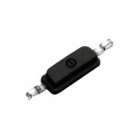 Power Button Outer For Samsung S3850 Corby Ii Black By - Maxbhi Com