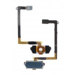 Home Button Complete For Samsung Galaxy S6 Duos Blue By - Maxbhi Com