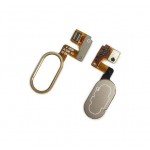 Home Button Complete For Meizu M3 Note 16gb Gold By - Maxbhi Com