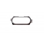 Home Button Outer For Samsung Galaxy J2 Dtv Silver By - Maxbhi Com