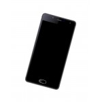Home Button Complete For Qmobile Noir A6 Black By - Maxbhi Com