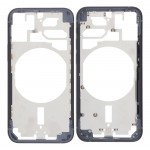 Lcd Frame Middle Chassis For Apple Iphone 12 Mini Black By - Maxbhi Com