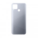 Back Panel Cover For Realme C15 Qualcomm Edition Silver - Maxbhi Com