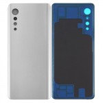 Back Panel Cover For Lg Velvet Silver - Maxbhi Com