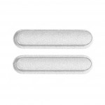 Volume Side Button Outer For Apple Ipad Air 2020 Silver By - Maxbhi Com