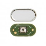 Home Button Outer For Meizu E2 Silver By - Maxbhi Com