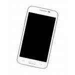 Home Button Complete For Samsung Galaxy Core Lite Lte White By - Maxbhi Com