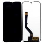 Lcd With Touch Screen For Lava Z66 Black By - Maxbhi Com