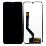 Lcd With Touch Screen For Lava Z66 Blue By - Maxbhi Com