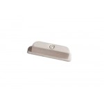 Power Button Outer For Samsung Champ Deluxe Color C3312s Silver By - Maxbhi Com