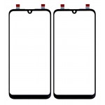 Replacement Front Glass For Lava Z66 Black By - Maxbhi Com