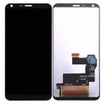 Lcd With Touch Screen For Lg Q6 Plus Black By - Maxbhi Com